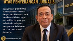 Ketum BPIKPNPARI Akan Temui Kapolda Jambi, Desak Tindakan Tegas atas Penyerangan Jurnalis