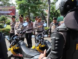 Pimpin Apel Gelar Antisipasi Kontijensi, Kapolres Kudus Pastikan Personel dan Kendaraan Siap Operasional