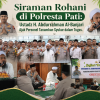 Siraman Rohani di Polresta Pati: Ustadz H. Abdurrahman Al-Banjari Ajak Personel Tanamkan Syukur dalam Tugas