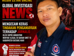 Kecam Penganiayaan Jurnalis, Kabiro Lampung Selatan Global Investigasi News Desak Pelaku Ditangkap