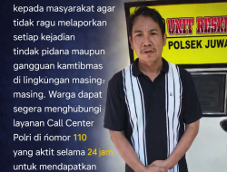 Motor Hilang Kembali, Warga Bajomulyo Apresiasi Kinerja Cepat Polsek Juwana Tanpa Pungutan Biaya