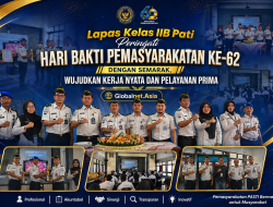 Lapas Kelas IIB Pati Peringati Hari Bakti Pemasyarakatan ke-62 dengan Semarak, Wujudkan Kerja Nyata dan Pelayanan Prima