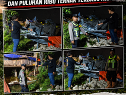 Respons Cepat Polisi Tangani Puting Beliung di Sukolilo, 4 Kandang Ayam Hancur dan Puluhan Ribu Ternak Terdampak