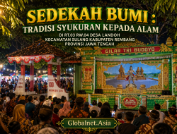 SEDEKAH BUMI : TRADISI SYUKURAN KEPADA ALAM DI RT.03 RW.04 DESA LANDOH KECAMATAN SULANG KABUPATEN REMBANG PROVINSI JAWA TENGAH