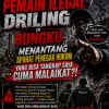 TERANG TERANGAN PEMAIN ILEGAL DRILING DI BUNGKU MENANTANG APARAT PENEGAK HUKUM YANG BISA TANGKAP SAYA CUMA MALAIKAT.?!