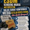 Cabang Dinas ESDM Kendeng Muria Prov Jateng Balas Surat Konfirmasi Media Setelah Berita Tayang”, Ada Apakah Gerangan..?!