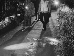 Heboh Darah di Jalan Desa Jurang, Ternyata Korban Kecelakaan Motor