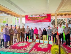 Polda Riau dan Pemkab Rohul Resmikan Desa Rambah Hilir Sebagi Kampung Tangguh Anti Narkoba 2026