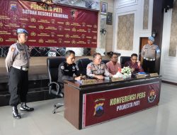 Polresta Pati Ringkus Komplotan Curanmor Antar Kabupaten, Motor Raib Saat Orkes Dangdut