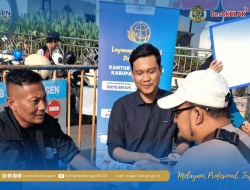 Pelataran di Alun-Alun Sragen, Kantor Pertanahan Berikan Konsultasi Pewarisan Hak Atas Tanah kepada Masyarakat