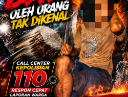 Pelemparan Batu Oleh Orang Tak Dikenal,Call Center Kepolisian 110 Respon Cepat Laporan Warga
