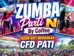 Zumba Parti By N Coffee Hadir Ikut Meriahkan CFD Pati