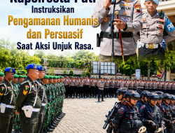 Kapolresta Pati Instruksikan Pengamanan Humanis dan Persuasif Saat Aksi Unjuk Rasa
