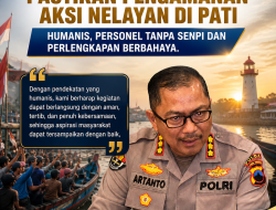 Polda Jateng Pastikan Pengamanan Aksi Nelayan di Pati Humanis, Personel Tanpa Senpi dan Perlengkapan Berbahaya