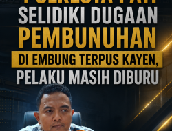 Polresta Pati Selidiki Dugaan Pembunuhan di Embung Terpus Kayen, Pelaku Masih Diburu