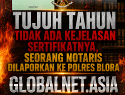 Tujuh Tahun Tidak Ada Kejelasan Sertifikatnya, Seorang Notaris Dilaporkan ke Polres Blora
