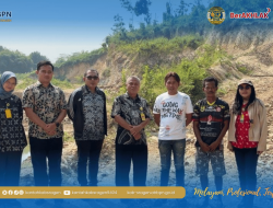 Kantor Pertanahan Kabupaten Sragen Laksanakan Cek Lapang Permohonan PTP untuk Mendukung Penerbitan PKKPR Berusaha Sektor Pertambangan
