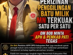 Perizinan Penggilingan Batu Milik MN Terkuak Satu Per Satu”,Om Bob Minta APH & Pemkab Pati Tegas