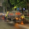 Tumpahan Oli di Jalan Sudirman Pati Sempat Sebabkan Pengendara Terjatuh, Polisi Bergerak Cepat Lakukan Pembersihan