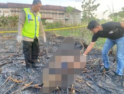 Petani di Wedarijaksa Meninggal Dunia Terbakar Saat Membakar selamper / sampah sisa tebangan tebu, Polisi Ingatkan Keselamatan Kerja