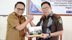 Sertifikat Aset Desa Ketanggan Diserahkan, Perkuat Kepastian Hukum