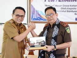Sertifikat Aset Desa Ketanggan Diserahkan, Perkuat Kepastian Hukum