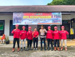 Hadapi Musim Kemarau, Polsek Rambah Samo Perkuat Sinergi Karhutla: Targetkan Zero Titik Api di 2026