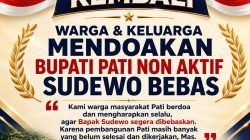 Bangun Pati Kembali, Warga & Keluarga Mendoakan Bupati Pati Non Aktif Sudewo Bebas