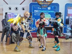 Karakter Mobile Legends Kreasi Cosplayer dari Berbagai Daerah Jadi Magnet Keseruan Turnamen E-Sport Kapolda Jateng Cup 2026
