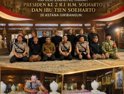 Peringati Hari Bhayangkara ke-80, Kapolri Ziarah ke Makam Presiden ke 2 R.I H.M. Soeharto dan Ibu Tien Soeharto di Astana Giribangun