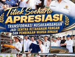 Titiek Soeharto Apresiasi Transformasi Nusakambangan Jadi Sentra Ketahanan Pangan dan Pembinaan Warga Binaan