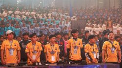 3.500 Gen Z Deklarasikan Sabuk Kamtibmas Saat Pembukaan Turnamen, Kapolda Jateng Cup 2026; Jadi Ruang Pembinaan Generasi Digital