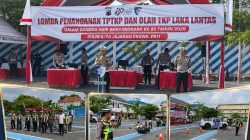Polresta Pati Gelar Penilaian Lomba TPTKP dan Olah TKP Laka Lantas Bersama Tim Ditlantas Polda Jateng