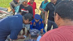Satpolairud Polresta Pati Kawal Verifikasi QR Code Solar Subsidi bagi Nelayan Kecil di Banyutowo