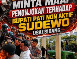 Klariifikasi, Oknum KPK Minta Maaf Penonjokan Terhadap Bupati Pati Non Aktif Sudewo Usai Sidang