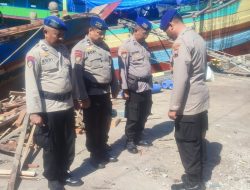 Polresta Pati Gencarkan SIPOLA CEKAL, Cegah Kebakaran Kapal di Pelabuhan