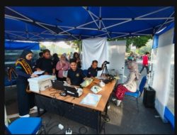 Pelayanan Paspor Simpatik Dihadirkan Kantor Imigrasi Kelas I Non TPI Pati Saat CFD di Alun-alun Simpang Lima