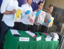 Kapolres Rokan Hulu Gelar Konferensi Pers, Ungkap Kasus Pembunuhan di Ngaso Ujungbatu