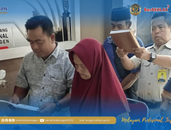 Kantor Pertanahan Kabupaten Sragen Laksanakan Pengambilan Sumpah untuk Penerbitan Sertipikat Pengganti Karena Hilang