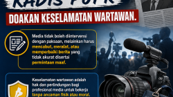 Gegara Pemberitaan Jam Tangan, Kadis PUPR Doakan Keselamatan Wartawan