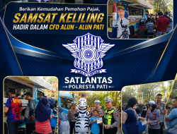 Berikan Kemudahan Pemohon Pajak, Samsat Keliling Hadir Dalam CFD Alun – Alun Pati