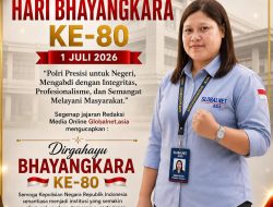 Pimpinan Redaksi Globalnet.Asia” Sugiyanti Sampaikan Ucapan Selamat Hari Bhayangkara ke-80: “Apresiasi atas Pengabdian Polri untuk Negeri.”