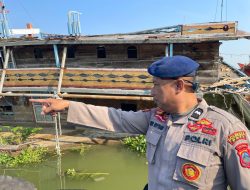 Tim Terpadu Maritim Data 26 Kapal Mangkrak di Sungai Silugonggo, Polresta Pati Siapkan Langkah Penertiban