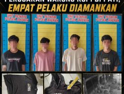 Polsek Jakenan Ungkap Kasus Perusakan Warung Kopi di Pati, Empat Pelaku Diamankan