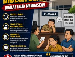 Pelayanan Didesa Blaru Dinilai Tidak Memuaskan