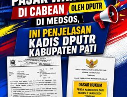 Viralnya Penarikan Pajak Warung Di Cabean Oleh DPUTR Di Medsos, Ini Penjelasan Kadis DPUTR Kabupaten Pati