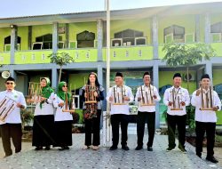 Sambut Kehadiran Volunteer Asal Prancis, MTsN 1 Pati Awali Tahun Ajaran Baru