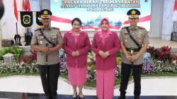 Kapolda Jateng Pimpin Sertijab Kapolresta Pati, Tongkat Komando Resmi Beralih dari Kombes Pol Jaka Wahyudi kepada Kombes Pol Sigit