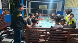 Tertibkan Kamtibmas, TNI-Polri dan Satpol PP Gelar Patroli Gabungan di Ujung Batu, Delapan Motor Balap Liar Diamankan