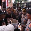 Pelayanan Hari Keempat Aksi AMPB Berlangsung Aman, Kabag Ops Polresta Pati: Tetap Humanis dan Jangan Terpancing Provokasi